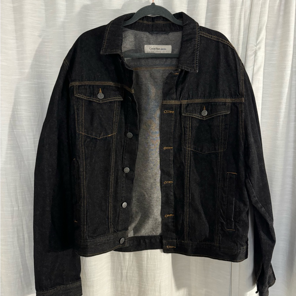 Calvin Klein Black Denim Jacket